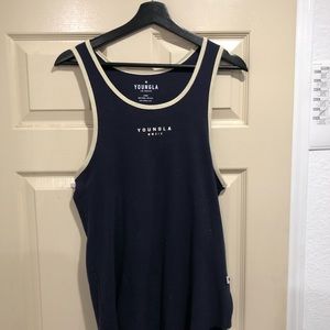 YoungLA Ribbed Tank. Worn/Washed Once. Hang Dried. Size L